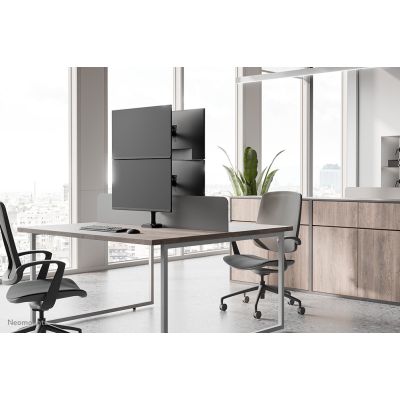11. Neomounts DS60-600BL2V uchwyt / stojak do monitorów 81,3 cm (32") Biurko Czarny