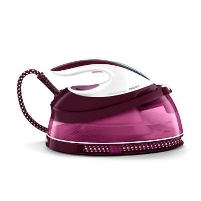 10. Philips GC7842/40 stacja parowa 2400 W 1,5 l Stopa SteamGlide Plus Fioletowy, Biały