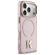 4. Etui Karl Lagerfeld IML K Head na iPhone 18 Pro Max / 17 Pro Max - różowe