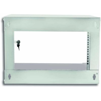 4. TECHLY SZAFKA WISZĄCA ECO 19 6U/450MM ZMONTOWANA SZARA 022229