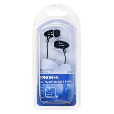 2. Słuchawki VAKOSS LT-437EX (dokanałowe; NIE; kolor czarny