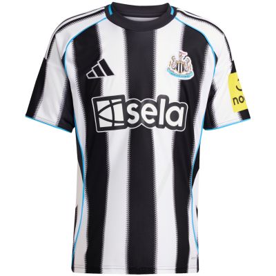 9. Koszulka męska adidas Newcastle United FC 25/26 Home biało-czarna JI7382