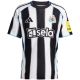 9. Koszulka męska adidas Newcastle United FC 25/26 Home biało-czarna JI7382