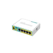 Mikrotik hEX PoE lite ruter Fast Ethernet Biały
