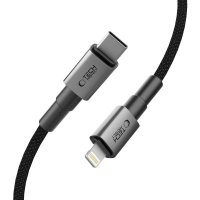 2. Kabel Tech-Protect UltraBoost DNA USB-C / Lightning PD27W/3A 100 cm - szary