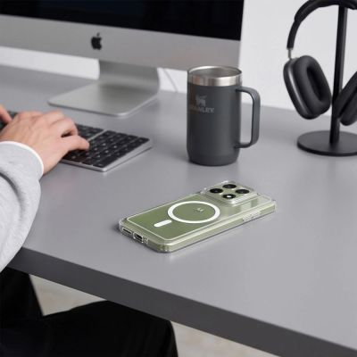 6. Etui Tech-Protect FlexAir Hybrid MagSafe na Motorola Edge 70 Pro 5G - przezroczyste