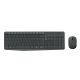 8. Zestaw klawiatura + mysz membranowa Logitech MK235 920-007931 (USB 3.0; kolor szary; optyczna)