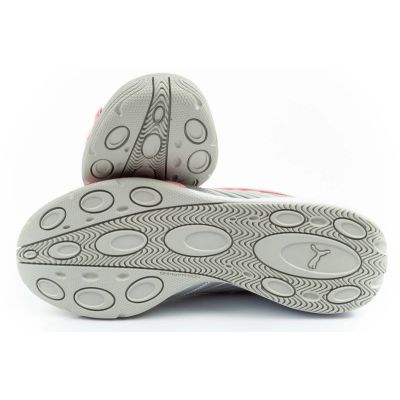 9. Puma buty sportowe sneakersy młodzieżowe V-S2 Goalgetter modne srebrne