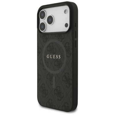 2. Etui Guess 4G Ring Classic Logo MagSafe  do iPhone 17 Pro Max - czarne