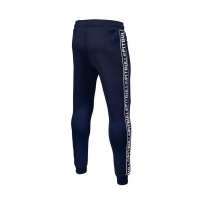 2. Spodnie Dresowe Pit Bull West Coast Spodnie Dresowe Tape Logo Dark Navy - 16230359