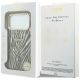 8. Etui Guess IML Zebra Glitter Triangle Logo MagSafe na iPhone 17 Pro Max / 18 Pro Max - złote