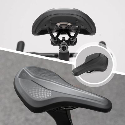 3. Siodełko rowerowe Rockbros B824 sportowe ergonomiczne - czarne