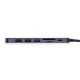 18. UNITEK HUB USB-C 7W1, HDMI 4K, PD 100W, 5GBPS, ALU