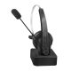 4. LogiLink BT0059 słuchawki/zestaw słuchawkowy Bezprzewodowy Opaska na głowę Biuro/centrum telefoniczne Bluetooth Podstawka do ładowania Czarny
