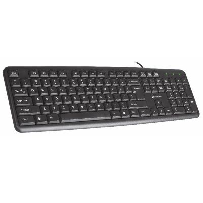 3. Klawiatura membranowa Tracer MAVERICK TRAKLA43371 (USB; (US); kolor czarny)