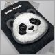 8. Portfel Nimmy Big Eyed Pet 2.0 Panda etui na karty - czarny