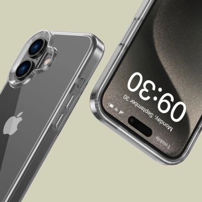 3. Etui Tech-Protect FlexAir Hybrid na iPhone 16 - przezroczyste