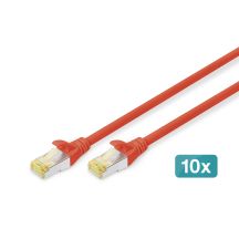 Digitus Kabel krosowy CAT 6A S/FTP, 10 sztuk