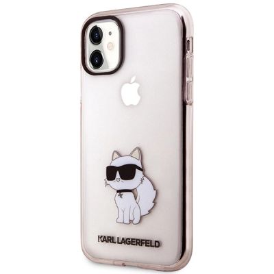 2. Etui Karl Lagerfeld Ikonik Choupette na iPhone 11 / Xr - różowe