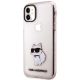 2. Etui Karl Lagerfeld Ikonik Choupette na iPhone 11 / Xr - różowe