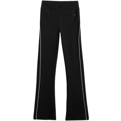 2. Legginsy damskie 4F CAS F260 głęboka czerń 4FWSS26TTIGF260 20S