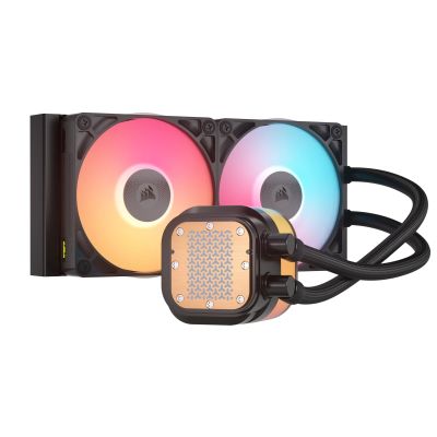 6. CORSAIR iCUE LINK TITAN 240 RX LCD