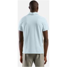 Koszulka męska ODLO Polo shirt s/s ESSENTIAL SOLID niebieska