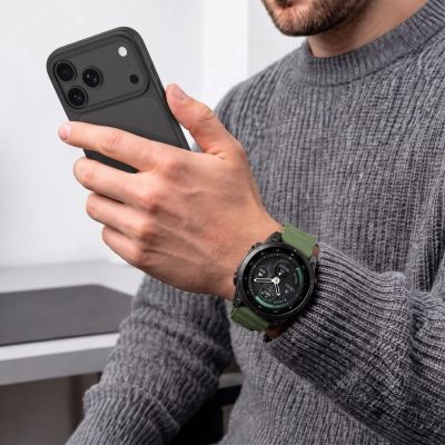 8. Pasek Tech-Protect Motion na Garmin Fenix 5X / 5X Plus / 6X / 6X Pro / 7X / 8 / 8 Pro / 9 / 9 Pro (51 mm) - zielony