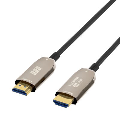 4. EFB Elektronik HDMI-21-00008 kabel HDMI 30 m HDMI Typu A (Standard) Czarny, Stal nierdzewna