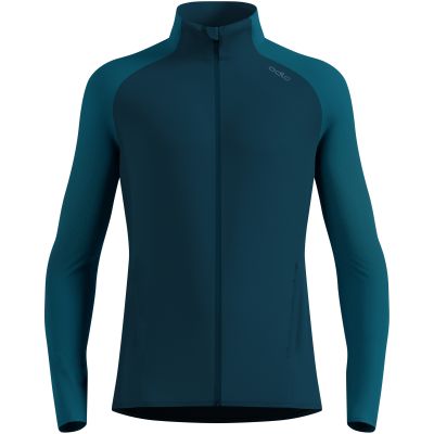 3. Kurtka hybrydowa męska Odlo ZEROWEIGHT WARM HYBRID Jacket zielona