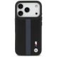 3. Etui BMW M Perforated Stripe Logo MagSafe na iPhone 17 Pro - niebieskie