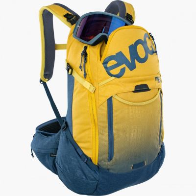 4. Plecak enduro Evoc Trail Pro 26 - curry/denim rozmiar: S/M