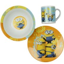 Illumination Entertainment Minions Breakfast Set 13-15230-15-07 Wielokolorowe One size