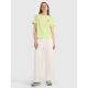 3. T-shirt oversize z nadrukiem damski 4F 4FRSS25TTSHF3160-73S