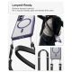 12. Etui Spigen Ultra Hybrid Mag MagSafe na Samsung Galaxy S26+ - przezroczysto-granatowe