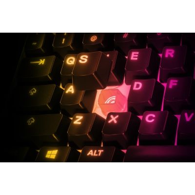4. Klawiatura gamingowa SteelSeries Apex 3 Tenkeyless Klawiatura do gier Światło LED RGB Amerykańskie przewodowe przełączniki Whisper-Quiet
