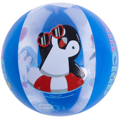 13. PIŁKA PLAŻOWA DMUCHANA 50CM PINGWIN MAGIC INK 53060