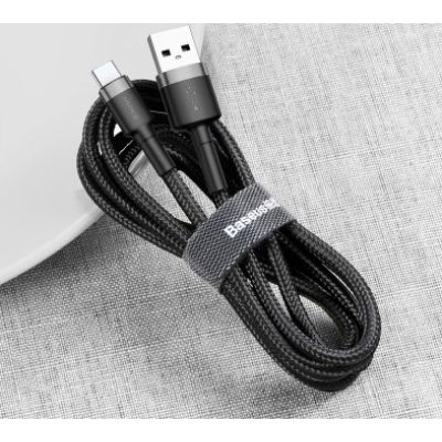 5. BASEUS KABEL USB-C CAFULE CATKLF-UG1 2A 3M CZARNY