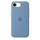 Silikonowe etui Apple iPhone 16e – zimowy niebieski | Jabłko