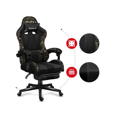 39. Fotel gamingowy Huzaro Force 4.7 Camo Mesh