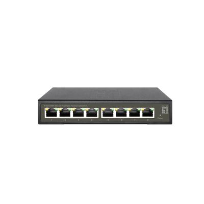 5. LevelOne Hilbert 8-portowy gigabitowy przełącznik PoE Smart Lite - 802.3at/af PoE - 8 wyjść PoE - Budżet mocy 112,8 W