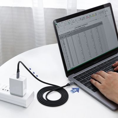 3. Kabel Ugreen US161 50751 USB-C 3.1 / USB-C 3.1 1.5m - szary