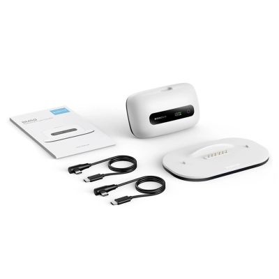 6. Bateria BoboVR BM60-1 6500 mAh do BoboVR M3 Pro+ i BoboVR M3 ze stacją ładującą - biała