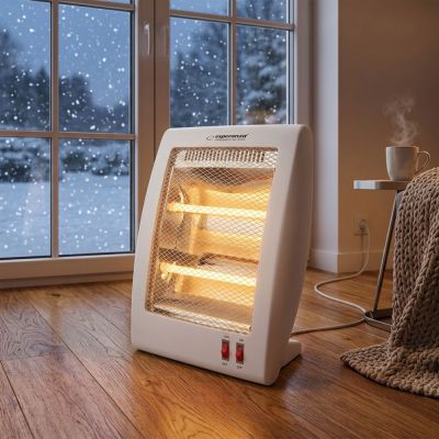 7. ESPERANZA GRZEJNIK KWARCOWY 400W/800W THAR BIAŁY EHH010