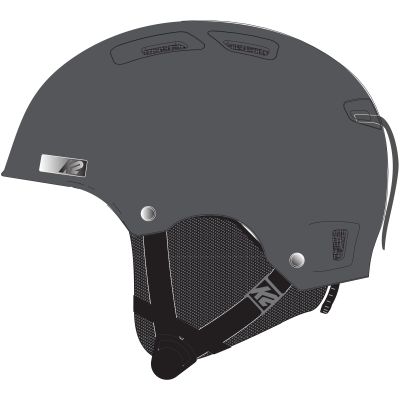 Kask męski K2 VERDICT dark gray