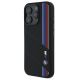2. Etui BMW Silicone Cut Tricolor Lines MagSafe na iPhone 16 Pro Max - czarne