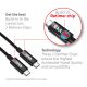 8. CLUB3D CAC-1579 kabel USB USB4 Gen 3x2 3 m USB C Czarny