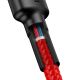 4. Kabel Baseus CATKLF-G09 USB-C - USB-C PD QC 60W 3A 480Mb/s 1m - czerwony