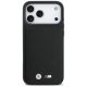 3. Etui BMW M Quilted Logo MagSafe na iPhone 17 Pro Max - czarne