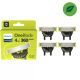 Philips Norelco OneBlade OneBlade 360 QP440/50 4 x Wymienne ostrze 360